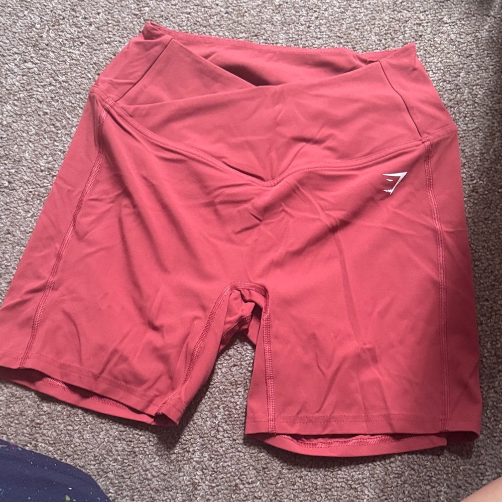 Gymshark Coral Bike Shorts